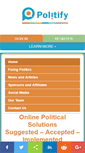 Mobile Screenshot of politify.org